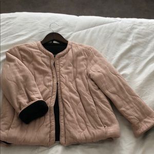 Blush bomber / coat